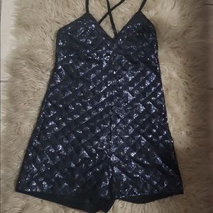 Party Season Black "rumper" k&k